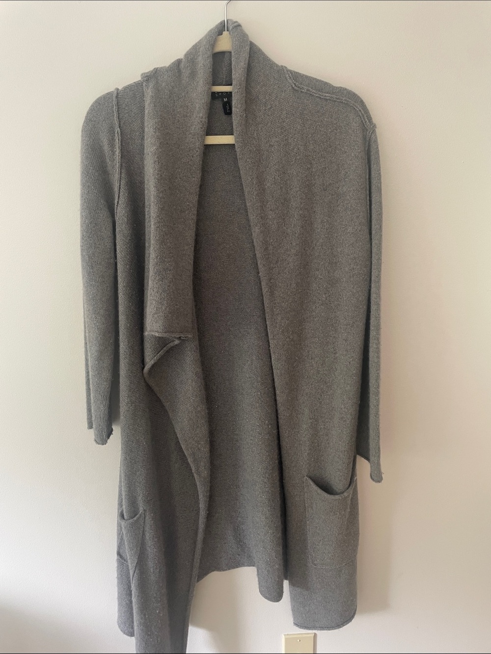 Escada Sport Open-Front Cardigan with Pockets